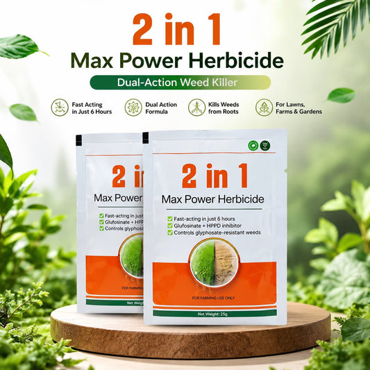 Dual-Action Weed Killer - Max Power Herbicide (Pack of 2)