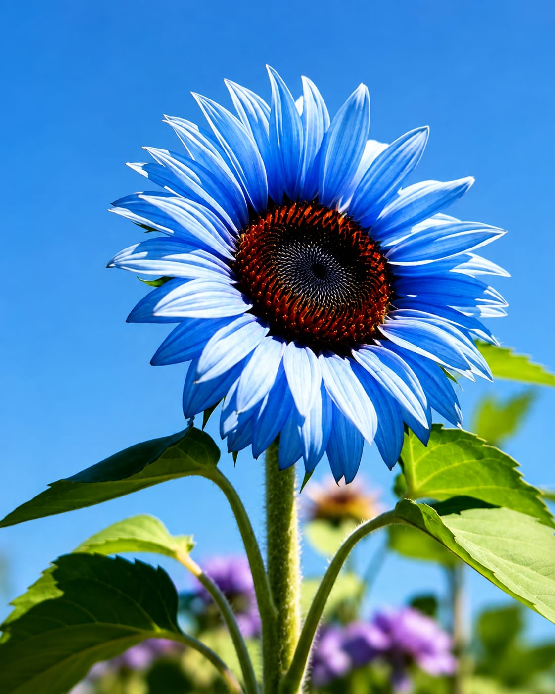 🌻 Blue Flame Sunflower Seeds + 100g Organic Potting Mix FREE
